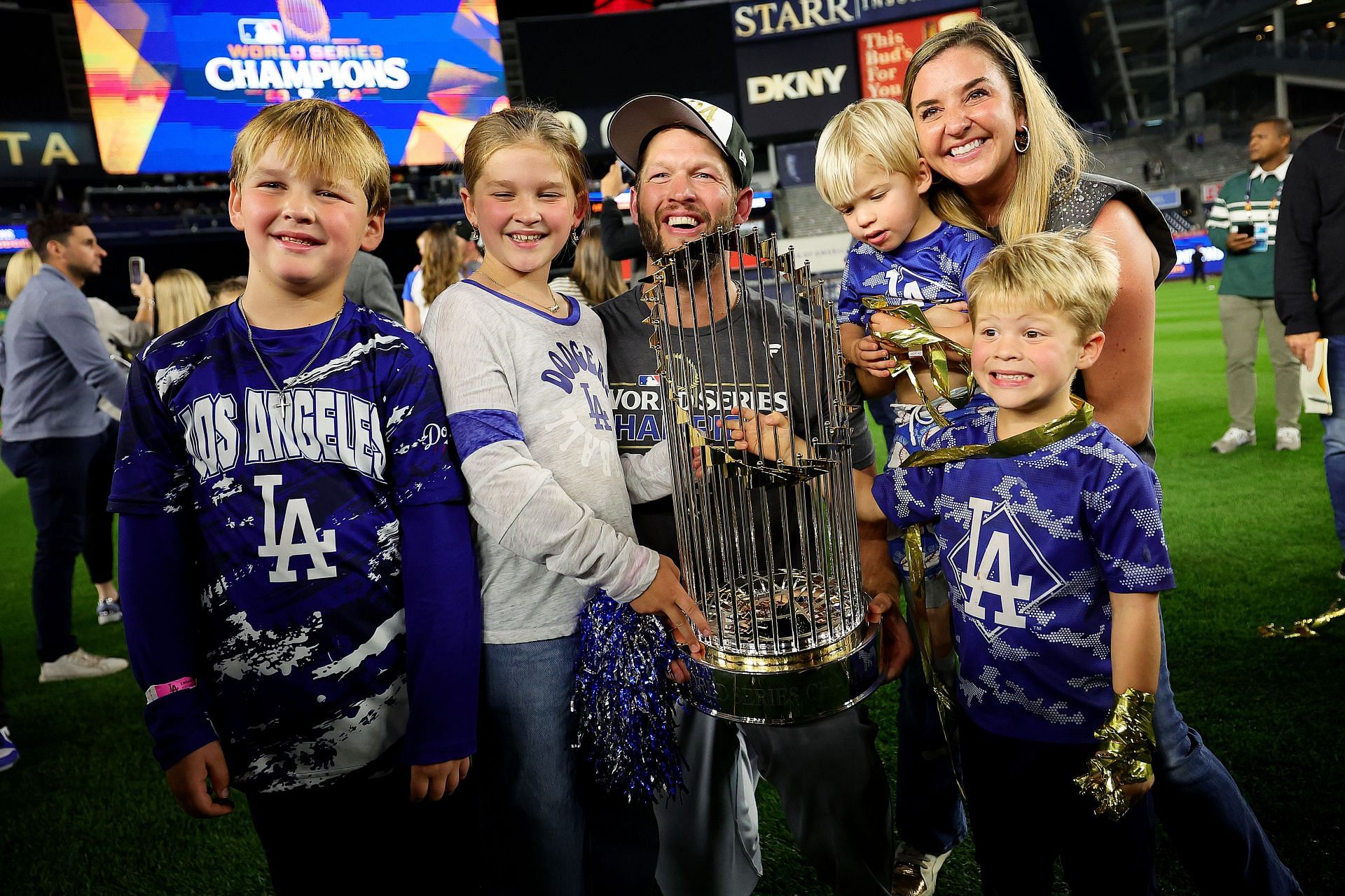 Who are the parents of Clayton Kershaw?